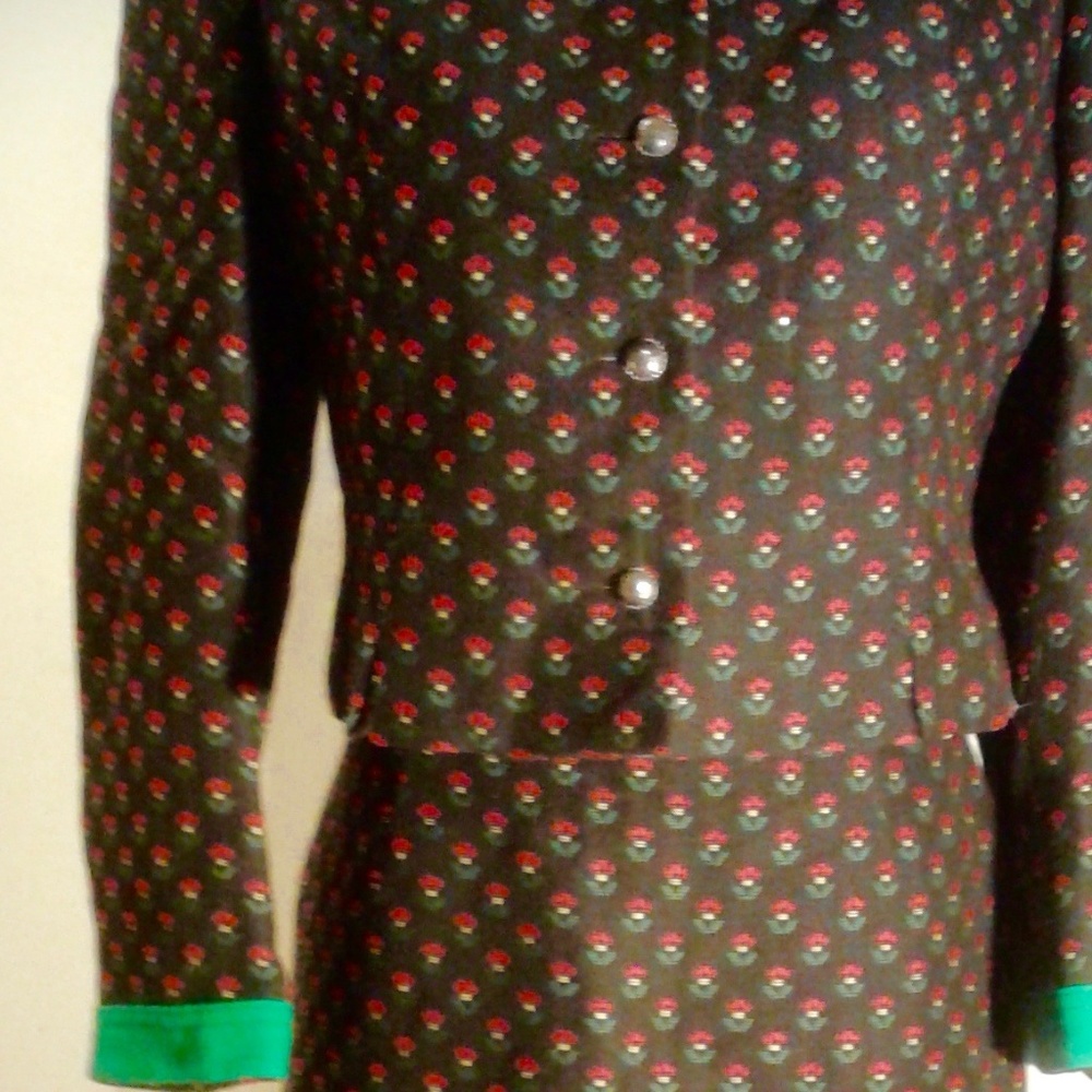 VINTAGE  Wool -  Skirt Set